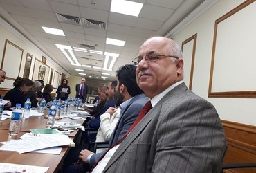 Mrs. Pascale Warda, Chairwoman of Hammurabi Human Rights Organization, Former Minister of Migration and Displaced, and Mr. William Warda, Public Relations Officer of the Organization, participated in the dialogue session held on 11/3/2019 to discuss the r
