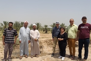 For the first time, Mrs. Pascal Warda, President of the Hammurabi Organization for Human Rights, visited On Friday, 24/5/2019, Salman Pak, near Baghdad