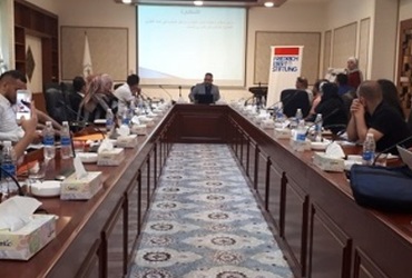 Mr. William Warda of the Iraqi Minorities Coalition Network, Public Relations Officer of the Hammurabi Organization for Human Rights, participated in the training workshop held by the German Friedrich Ebert Foundation (FES) in Baghdad for a period of two 