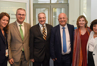 The United States Institute of Peace organize a reception and dinner ceremony in honor of Mrs. Pascale and Mr. William Warda