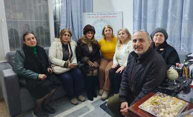 منظمة حمورابي توزع هدايا ومستلزمات إنسانية في دار الرجاء للمسنين في أربيل بمناسبة السنة الميلادية الجديدة 2026