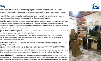 حمورابي تستعرض تجربتها في تمكين الفئات المهمشة خلال ورشة رقمية أقامتها منظمة التضامن المسيحي الدولية لمشاريع سبل العيش