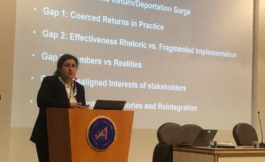 منظمة حمورابي تشارك في المؤتمر النهائي لتحالف مشروع GAPs البحثي في انطاليا