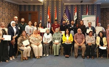 منـظمة حمـورابي تشـارك بأربيل في ورشة تدريبيـة بشـأن رصد وتوثيـق انتـهاكات حقوق السـجناء.