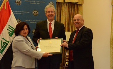  Remarks of Public Relations Manager of HHRO William Warda At Human Rights Defender Award Ceremony to Hammurabi Human Rights Organization, Baghdad, 29th June 2013.