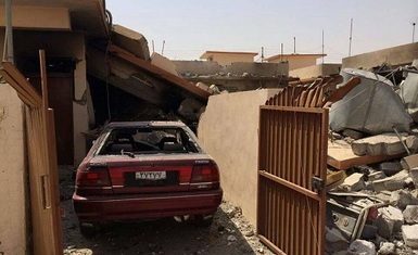  بعد انسحابهم منها  عدسة نركال الإخبارية تسجل حجم التدمير و التخريب الذي ارتكبه الإرهابيون في بلدة تلسقف