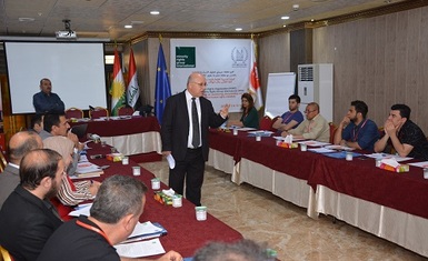 	Hammurabi Human Rights Organization in cooperation with Minority Rights Group International held a training workshop on Thursday 12/May/2016