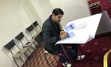 المهندس لؤي كمال اوراها عضو الهيئة العامة لمنظمة حمورابي لحقوق الانسان يشارك في عدد من النشاطات الخاصة بمنتديات الشرطة المجتمعية في نينوى