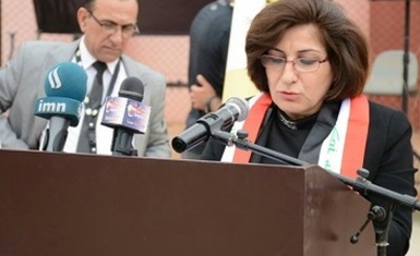 Mrs. Pascale Warda participated in the annual festival held by Al-Hamdaniya University.