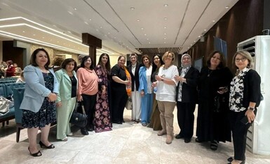 The Iraqi Women's Network holds its first national conference in Baghdad.. and elects Hammurabi Human Rights Organization to its new administrative body