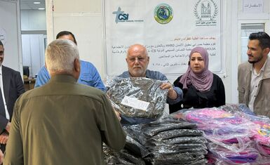 تعزيز التمسك بالتعليم عبر دعم الأسر الفقيرة: حملة لحمورابي تخفف عبء التعليم عن 100 أسرة محتاجة