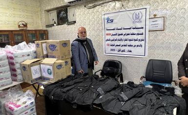 منظمة حمورابي تنفذ نشاطاً إنسانياً لدعم نزيلات مدرسة تأهيل أحداث الإناث المحكومات في بغداد