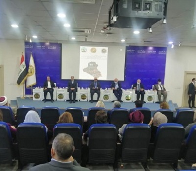 In a workshop for the National Security Advisory on the subject of protecting religious and ethnic diversity in Iraq.