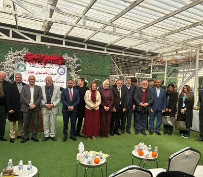 وفد من منظمة حمورابي يشارك في الاحتفال السنوي لتأهيل الأحداث الإناث في بغداد