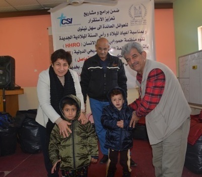 Hammurabi Human Rights Organization continues to implement the relief project on the occasion of Christmas for returnees and displaced persons with support of Christian Solidarity International (CSI).