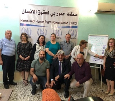 Erbil branch of Hammurabi Human Rights Organization held the second electoral conference and elects a new administrative body