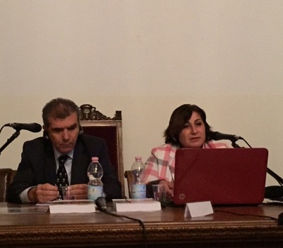 Ms.Pascale Warda's lecture at the headquarter of the Italian State University in Milan