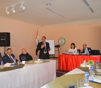بمشاركة منظمة حمورابي لحقوق الانسان مركز دار السلام العرقي يعقد اجتماعاً في بغداد لمواصلة التحضير لرؤية مجتمعية للاستقرار الوطني .