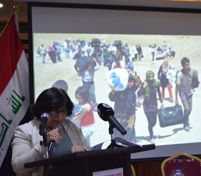 في أول فعالية لمنتدى منظمات حقوق الإنسان العراقية بالاشتراك مع جمعية لحقوق الإنسان في الولايات المتحدة الأمريكية