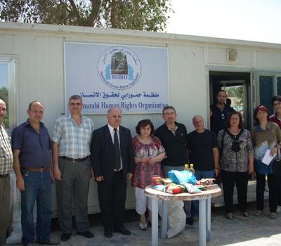 HHRO delivering aid to Iraqis returning to their homeland