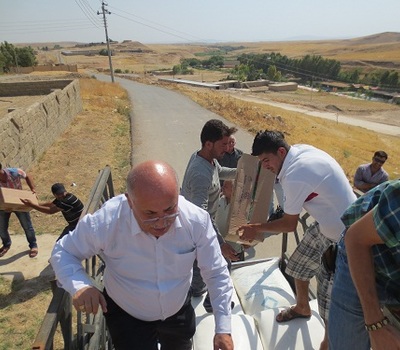 HHRO continues to deliver aid to IDPs fleeing the violence in Mosul, Tall Afar, etc.