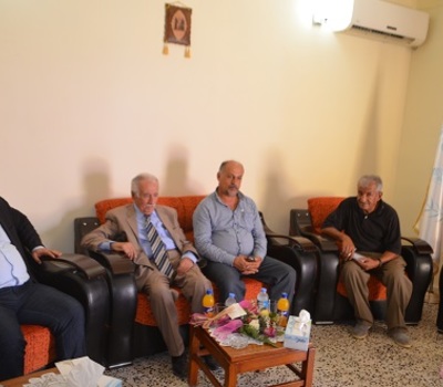 	الأديب العراقي سعيد شامايا يعرب عن سعادته بافتتاح مقر لمنظمة حمورابي لحقوق الانسان في اربيل
