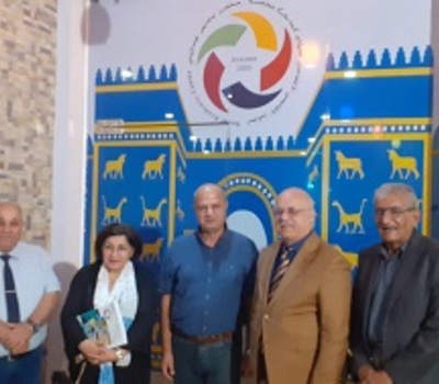 وفد من منظمة حمورابي لحقوق الانسان يزور المركز الاكاديمي العراقي في عينكاوا