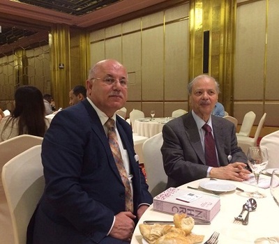 السيد وليم وردا يتداول مع احمد بن حلي نائب الأمين العام لجامعة الدول العربية بشان حقوق الاقليات العراقية