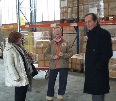 السيدة باسكال وردا تعقد اجتماعا مع لجنة الصليب الأحمر في جنوب فرنسا