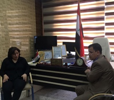 السيدة باسكال وردا تزور الموصل وتلتقي بنخبة من شباب المدينة المتطوعين للخدمات البيئية والاغاثية والحقوقية