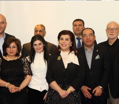 صحيفة الرأي الأردنية تنشر خبر احتفالية منظمة حمورابي لحقوق الانسان بتكريم مصممة الأزياء هديل العابد سفيرة سلام المنظمة