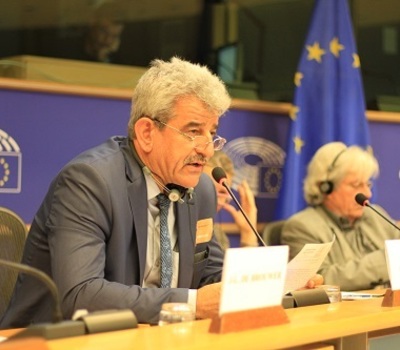 السيد لويس مرقوس ايوب يشارك في مؤتمر الاستجابة الأوربية في بروكسل بشان نينوى ما بعد داعش