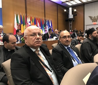William Warda participate in the First Ministerial Conference to Advance Religious Freedom held in Washington