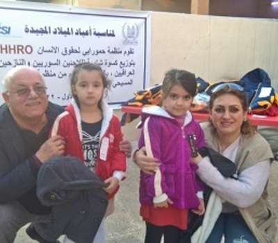 Hammurabi Human Rights Organization carries out a relief project with the support of Christian Solidarity International.