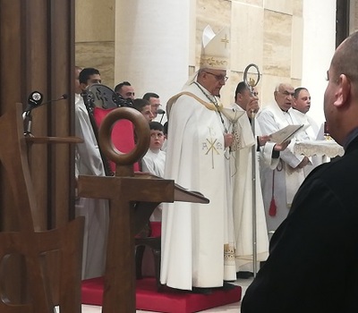 السيد لويس مرقوس ايوب يشارك في احتفالية إعادة افتتاح كنيسة مار أدي في كرمليس بعد اعادة ترميمها وصيانتها وإعمارها