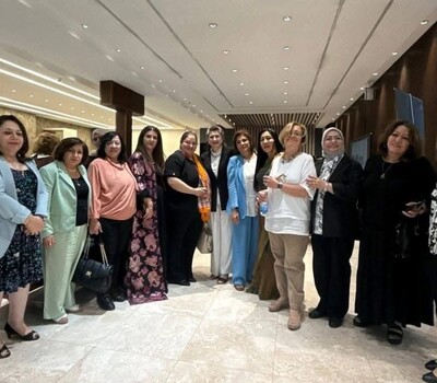 The Iraqi Women's Network holds its first national conference in Baghdad.. and elects Hammurabi Human Rights Organization to its new administrative body