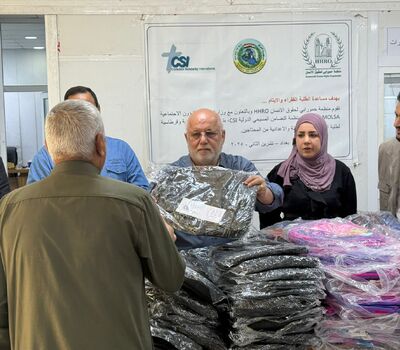 تعزيز التمسك بالتعليم عبر دعم الأسر الفقيرة: حملة لحمورابي تخفف عبء التعليم عن 100 أسرة محتاجة