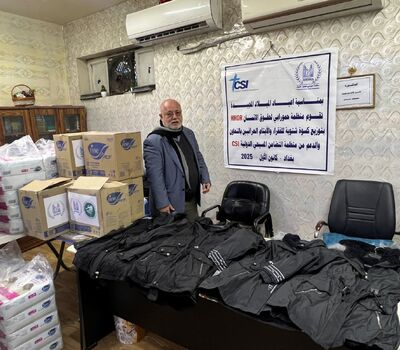 منظمة حمورابي تنفذ نشاطاً إنسانياً لدعم نزيلات مدرسة تأهيل أحداث الإناث المحكومات في بغداد