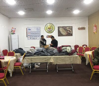 لن يجد البرد طريقاً إليكم هذا الشتاء أيضاً.. منظمة حمورابي تستمر بتوزيع الكسوة الشتوية على الأطفال من محتاجي الدعم