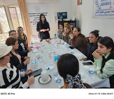 Pascale Warda praised the remarkable training workshop of the Erbil branch on the art of waxwork and Turkish stone