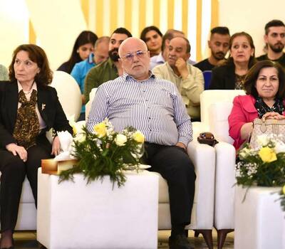 باسكال وردا ووليم وردا يشاركان في حفل نادي الهندية لفتح الانتساب المجاني للعوائل المسيحية في بغداد