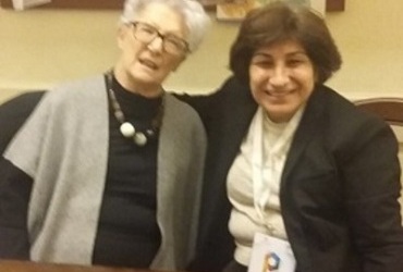 Mrs. Pascale Warda, Chairwoman of Hammurabi Human Rights Organization, held intensive meetings with number of personalities participated in the International Conference on Sustainable Human Development held at the Vatican on 7/3/2019