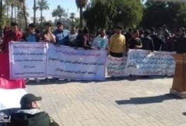 On Saturday April 13 2019, the Hammurabi Organization for Human Rights continued to visit the protesters in Tahrir Square in Baghdad to see what was going on there.