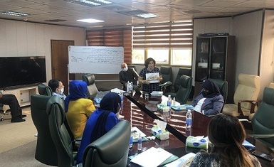 On the second day of the third training workshop, participants enhance their knowledge