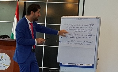 منظمة حمورابي لحقوق الانسان تشارك في اعمال ورشة ضمن شعار 