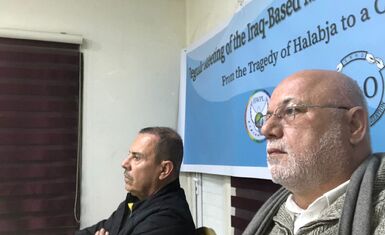 «حلبجة والأنفال: من المأساة إلى ميثاق للإنسانية» منظمة حمورابي بالشراكة مع منظمة النجدة الشعبية تعقد اجتماعاً تحضيرياً في أربيل لإحياء ذكرى مذبحة حلبجة