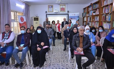 Hammurabi Human Rights Organization holds the fourth workshop in its second edition on the rights of people with disabilities