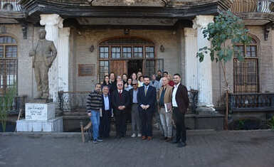 The conclusion of the workshop on protecting and preserving Iraqi Christian manuscripts which lasted for ten days