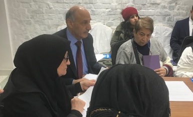 الدكتور مارد عبد الحسن الحسون يشارك في اجتماع عقدته منظمة يزدا بشأن مسودة قانون حقوق الطفولة في العراق