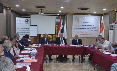 Launching the second symposium carried out by Hammurabi Human Rights Organization within the program of Alliance Network of Iraqi Minorities on Article 372 of the Iraqi Penal Code.